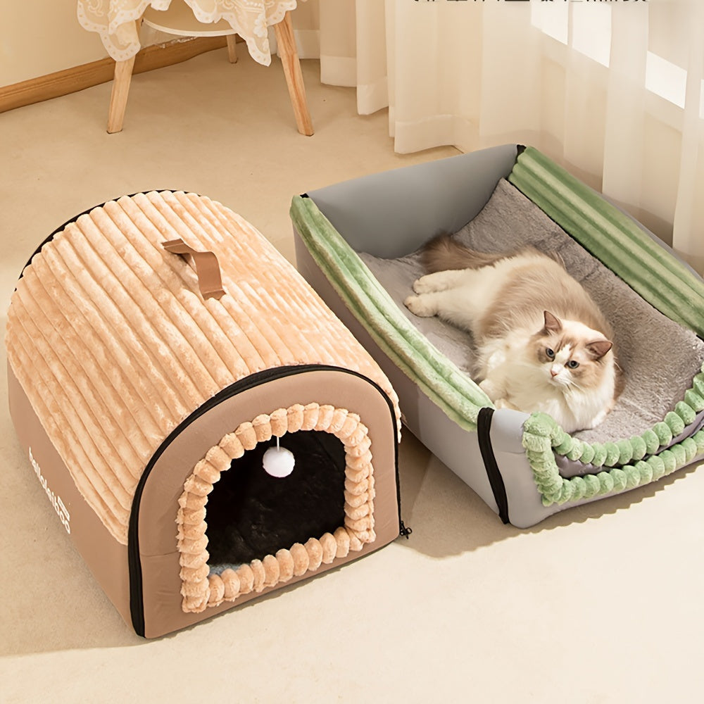 Chenil de lit pour animaux de compagnie toutes saisons pour petits et grands 🐶🐱