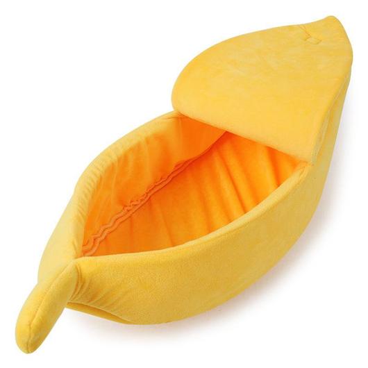 Lit banane mignon pour chat 🐈