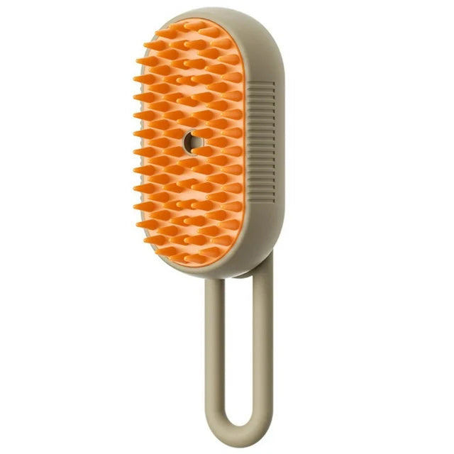 Brosse de toilettage pour chat avec vapeur