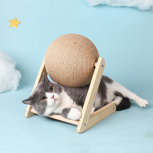Boule à gratter pour chat 🐱