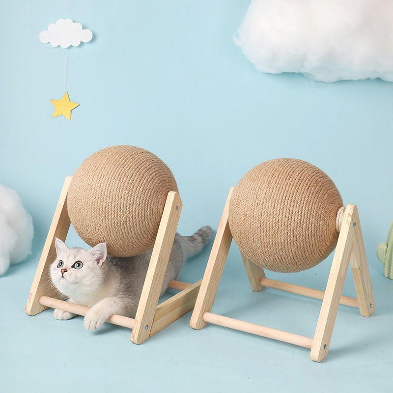 Boule à gratter pour chat 🐱