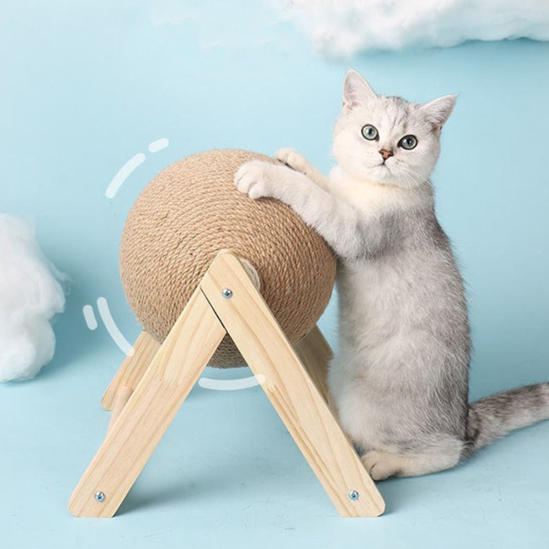 Boule à gratter pour chat 🐱