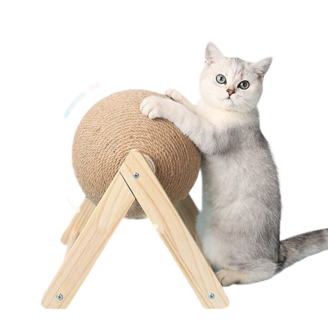 Boule à gratter pour chat 🐱