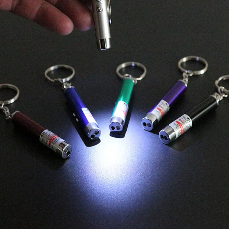 Jouets interactifs à pointeur laser LED pour chats 🐈‍⬛