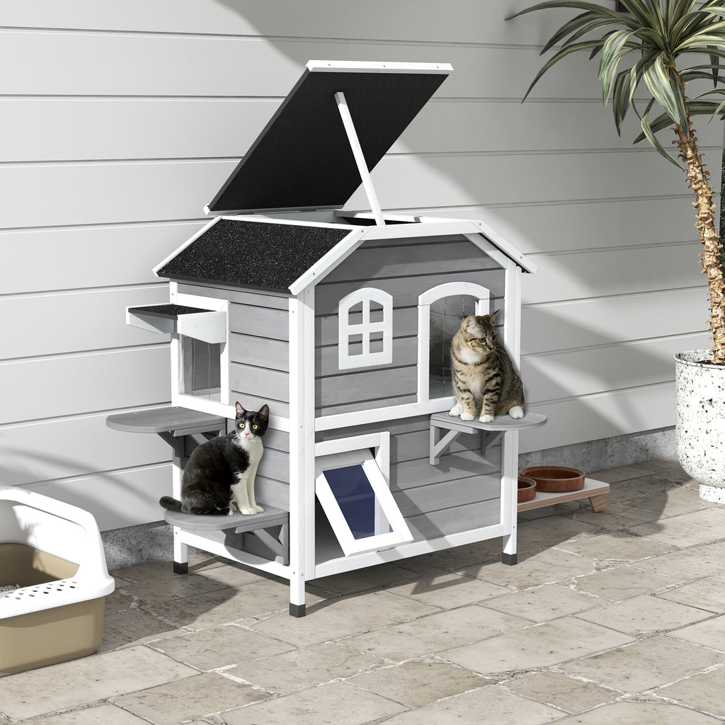 Maison Extérieur pour Chat 🏡🐱