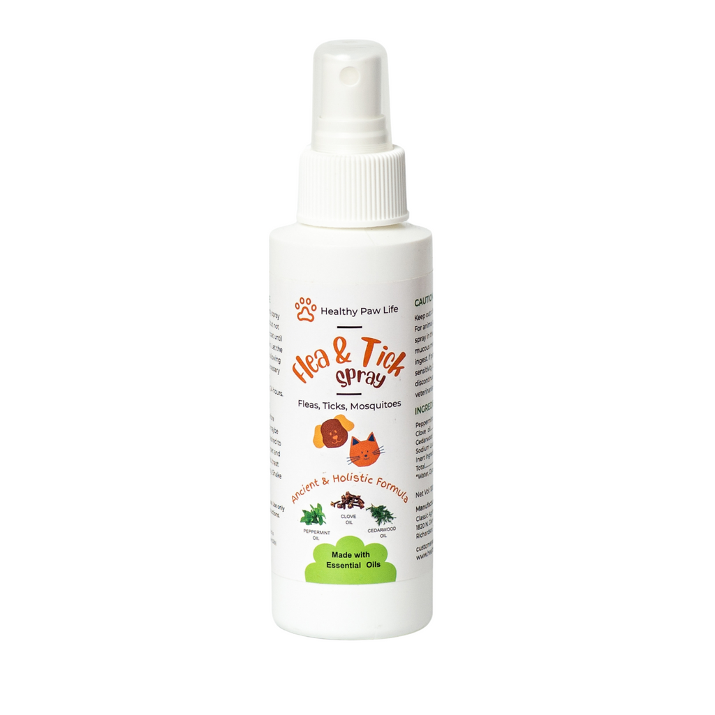 Spray anti-puces, tiques et anti-moustiques pour animaux de compagnie. 🐱🐶