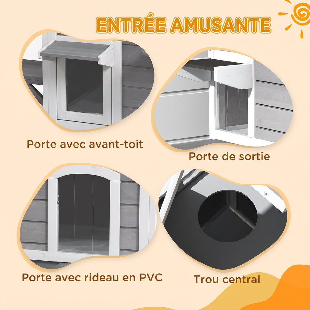 Maison Extérieur pour Chat 🏡🐱
