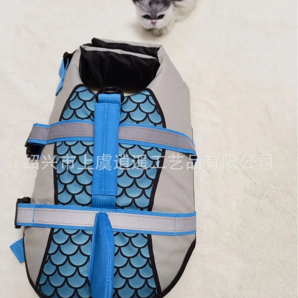 Gilet de sauvetage Shark Dog Gilet de flottabilité amélioré