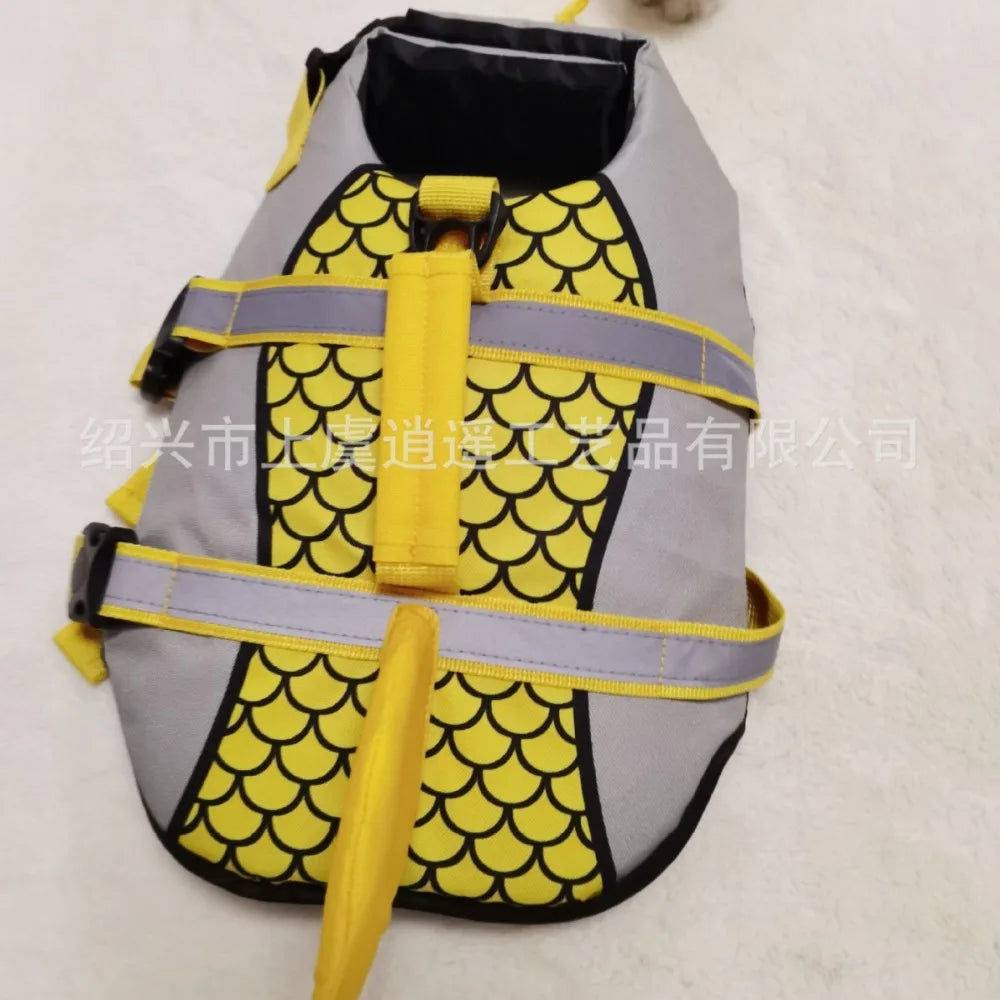 Gilet de sauvetage Shark Dog Gilet de flottabilité amélioré