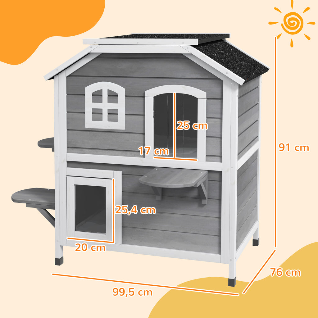 Maison Extérieur pour Chat 🏡🐱