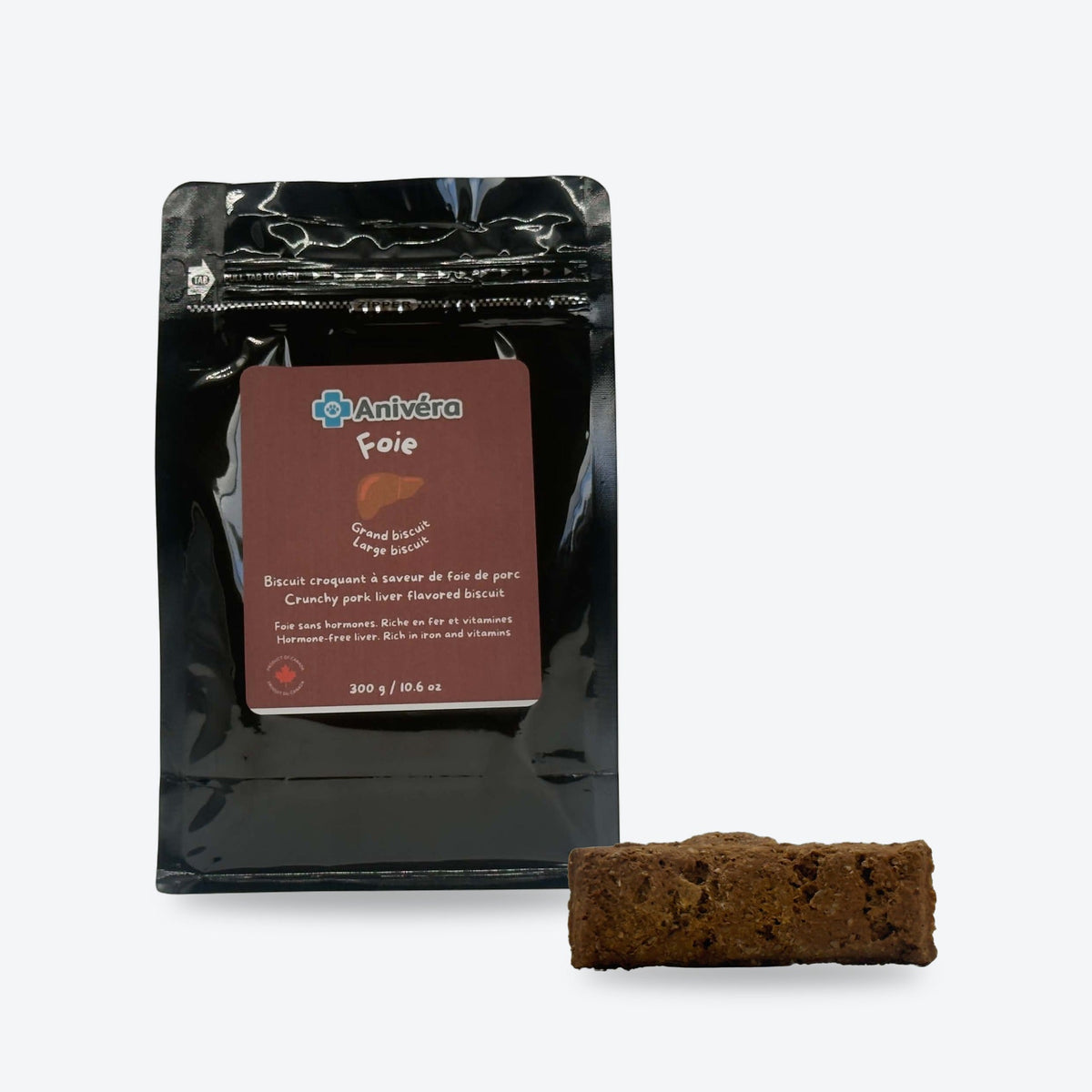 Biscuits au foie de porc pour chien