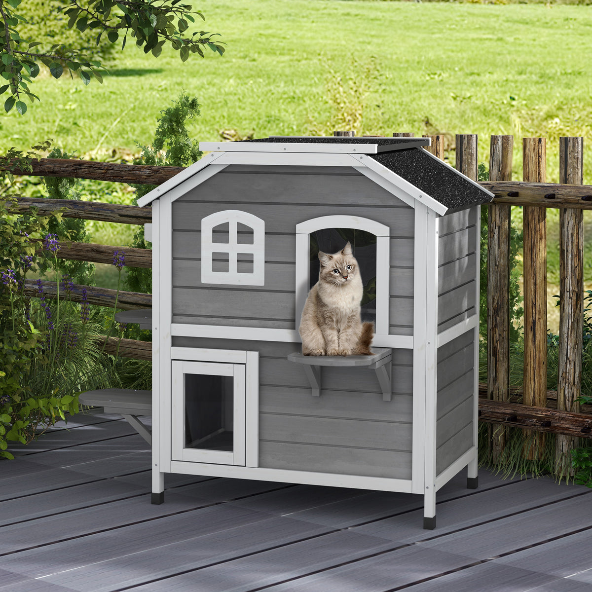 Maison Extérieur pour Chat 🏡🐱