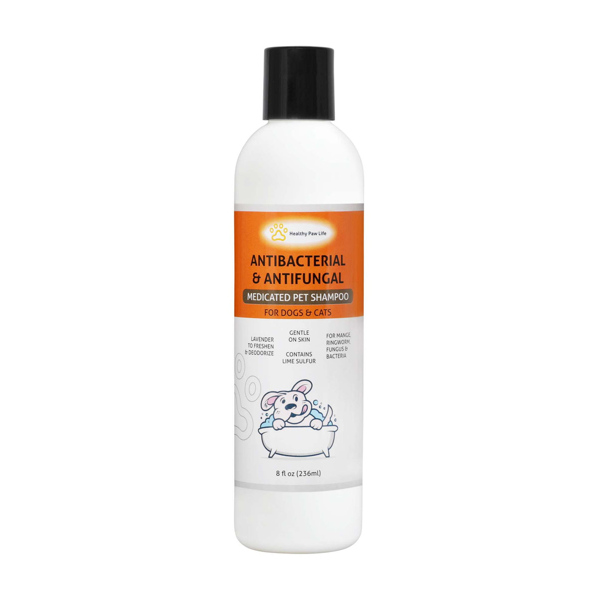 Shampooing pour animaux de compagnie au soufre de citron vert